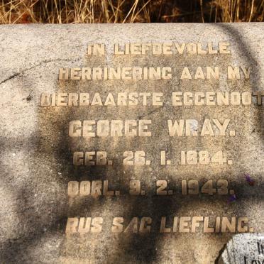 WRAY George 1884-1943