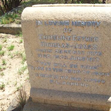 JONES Emmeline Esther Douglas 1878-1917