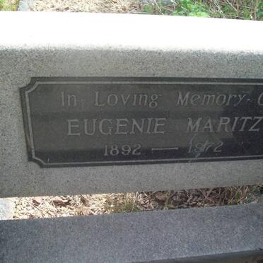 MARITZ Eugenie 1892-1972