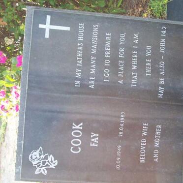 COOK Fay 1949-1983