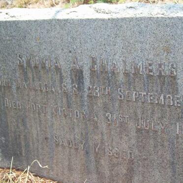 CHALMERS Sylvia A. 1895-1950