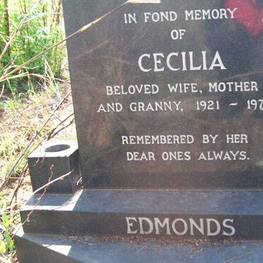 EDMONDS Cecilia 1921-1975