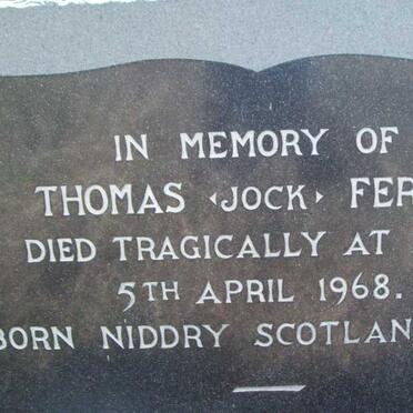 FERRIE Thomas 1903-1968