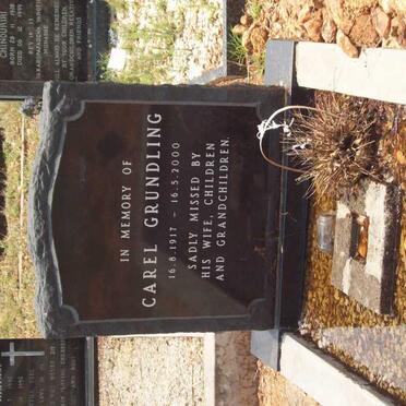 GRUNDLING Carel 1917-2000