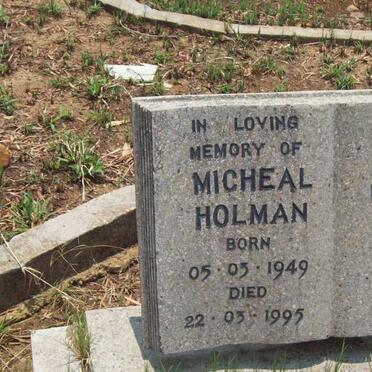 HOLMAN Micheal 1949-1995
