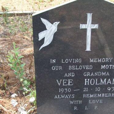 HOLMAN Vee 1930-1993