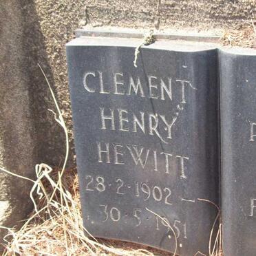 HEWITT Clement Henry 1902-1951