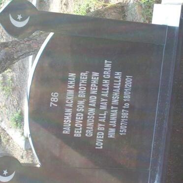 KHAN Raushan Ackim 1987-2001