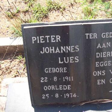 LUES Pieter Johannes 1911-1974