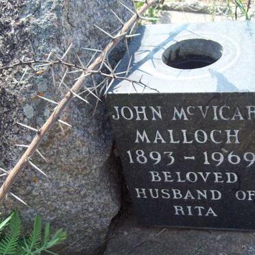 MALLOCH John McVicar 1893-1969