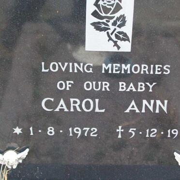 ? Carol Ann 1972-1972