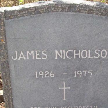 NICHOLSON James 1926-1975