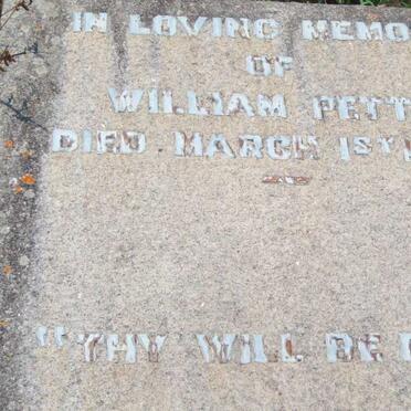 PETTIT William -1940