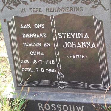 ROSSOUW Stevina Johanna 1918-1980