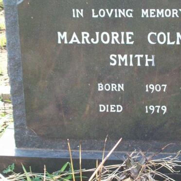 SMITH Marjorie Colmer 1907-1979