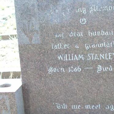 STANLEY William 1886-1956