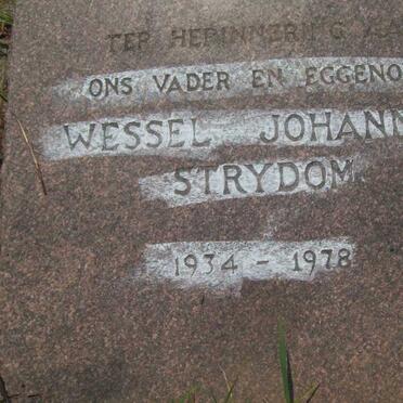 STRYDOM Wessel Johannes 1934-1978