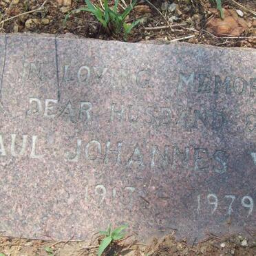 VENTER Paul Johannes 1913-1979