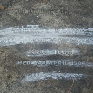 WILLIAMS Morgan J. 1896-1908