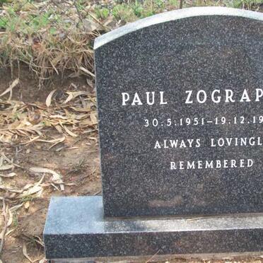 ZOGRAPHOS Paul 1951-1997