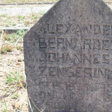 ZENGERINK Alexander Bernardes Johannes