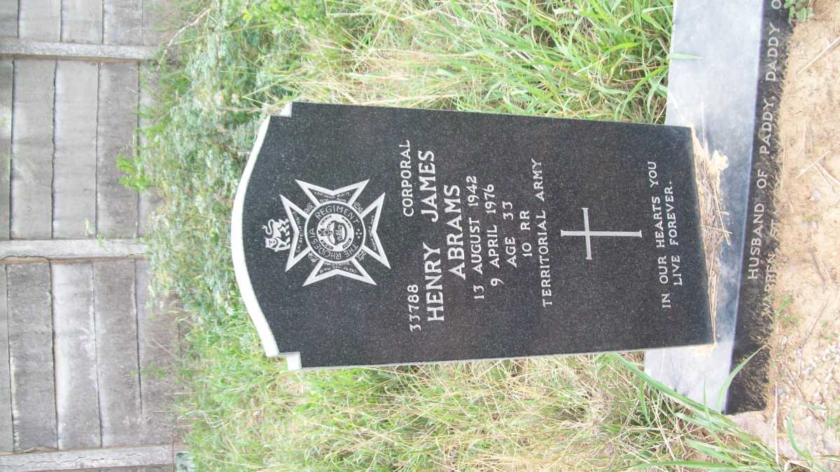 ABRAMS Henry James 1942-1976