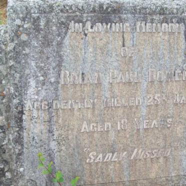 BOWEN Brian Paul -1949