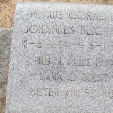 BLIGNAUT Petrus Cornelius Johannes 19?4-1973