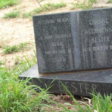 BESTER Dianne Audrienne 1958-1979