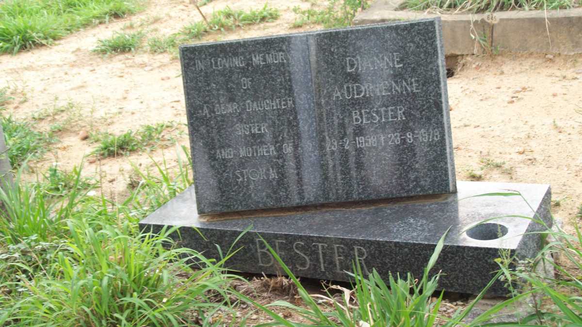 BESTER Dianne Audrienne 1958-1979