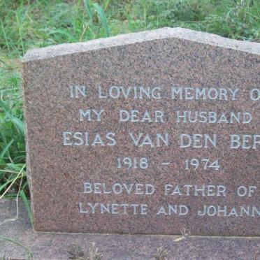 BERG Esias, van den 1918-1974