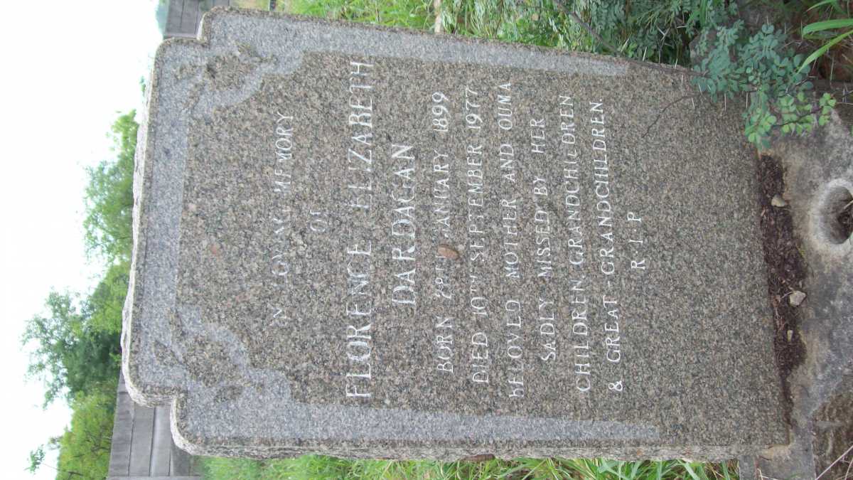 DARDAGAN Florence Elizabeth 1899-1977