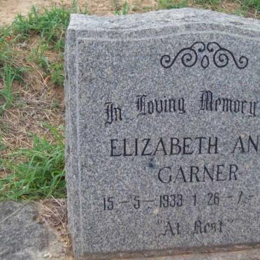 GARNER Elizabeth Anne 1933-1984