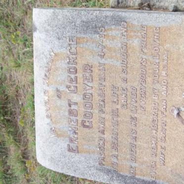 GOODYER Ernest George -1935