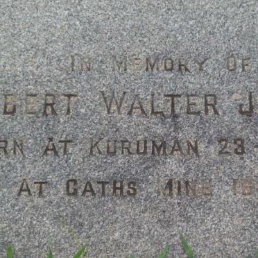 JOHNSON Herbert Walter 1905-1959