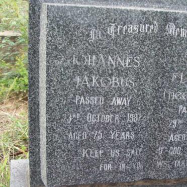 MERWE Johannes Jakobus, van der -1981 &amp; Clara Elizabeth BESTER 1989      