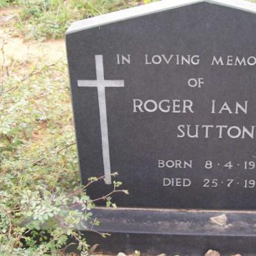 SUTTON Roger Ian 1908-1961