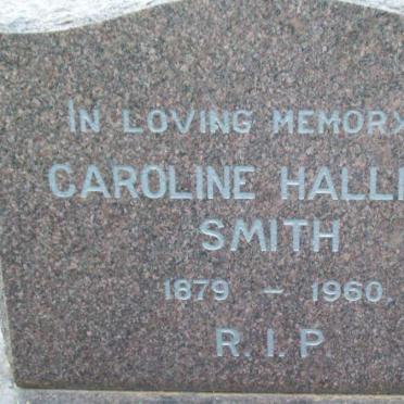 SMITH Caroline Halliday 1879-1960