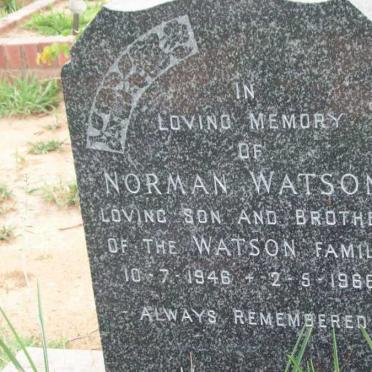 WATSON Norman 1946-1968
