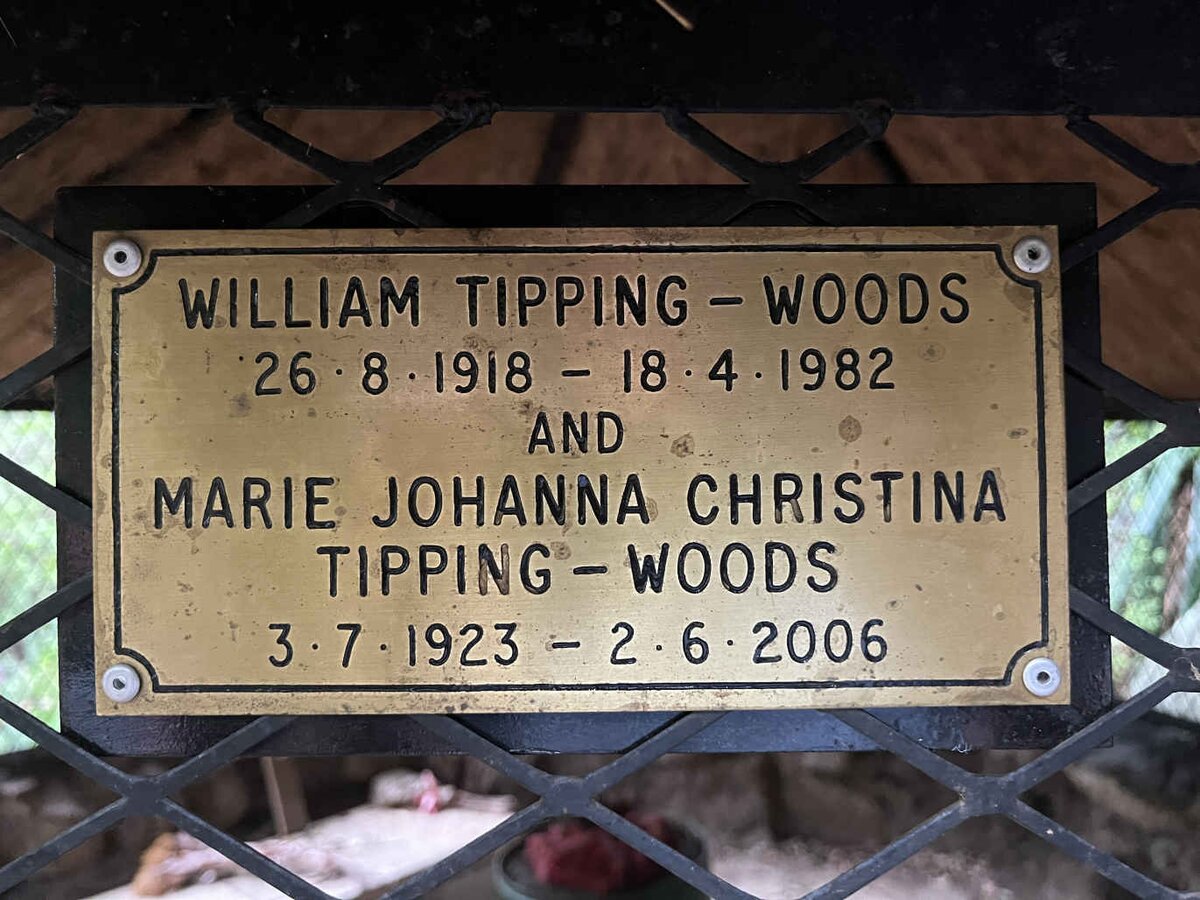 WOODS William, TIPPING- 1918-1982 & Marie Johanna Christina 1923-2006 