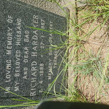 HARDAKER Richard 1899-1967