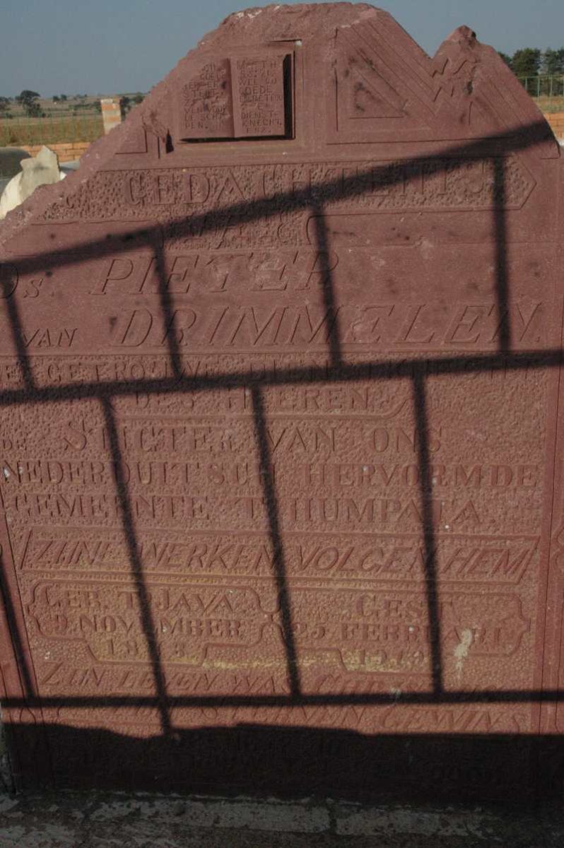 DRIMMELEN Pieter, van 1873-1919