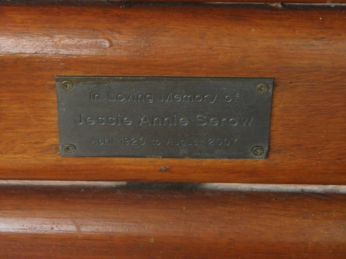 SEROW Jessie Annie 1920-2007