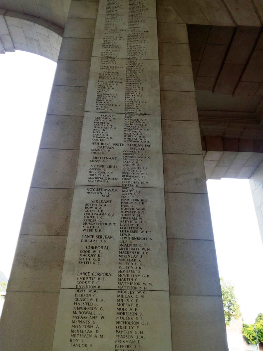 12. Overview of South African regiments