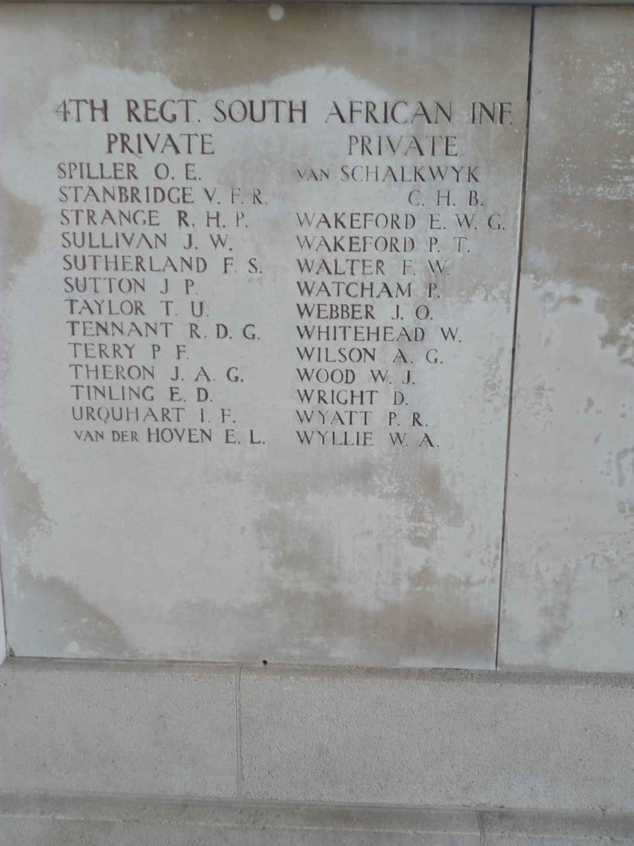 2. Menenpoort 4th Reg SA Inft