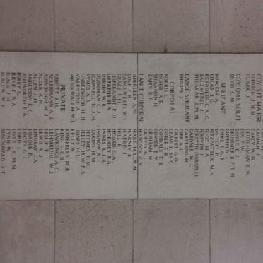 1. Menenpoort 2nd Regt SA Inft