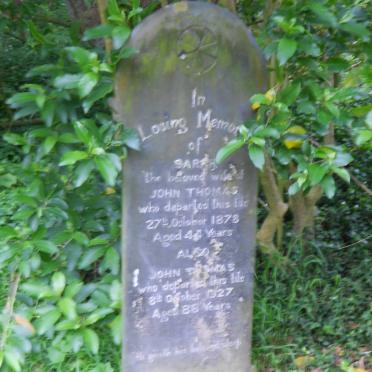 THOMAS John -1878 :: THOMAS John -1927