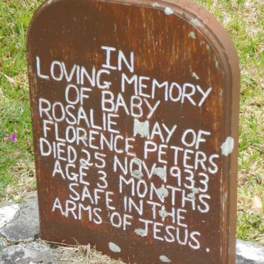 PETERS Rosalie May -1933