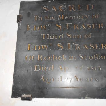 FRASER Edwd. S. -1813