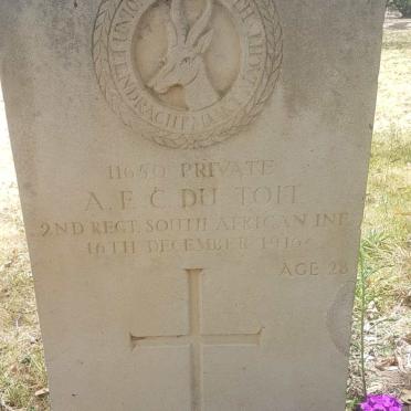 TOIT A.E.C., du -1916